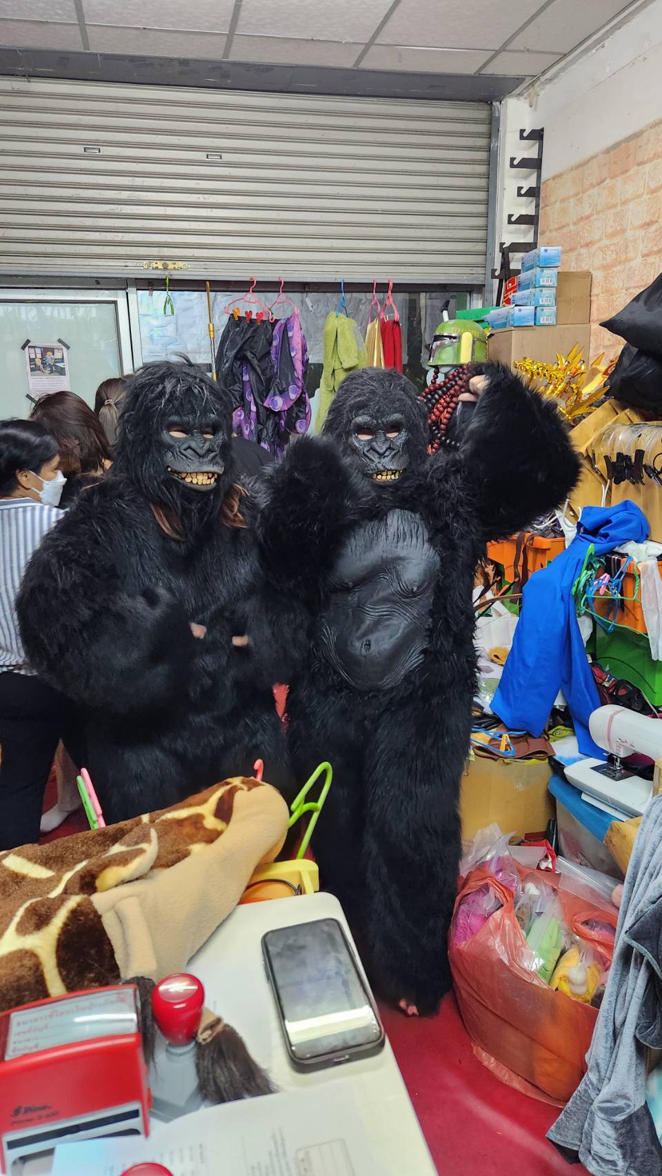 ชุดคิงคอง / ชุดลิง / ชุดกอริลลา