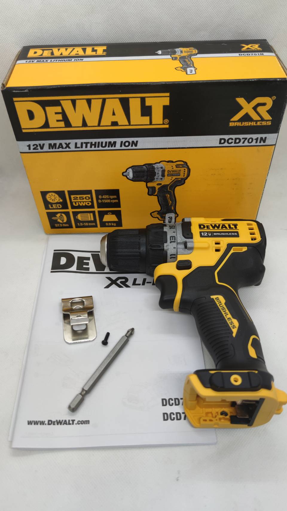 สว่านไขควง12V DCD701N DEWALT