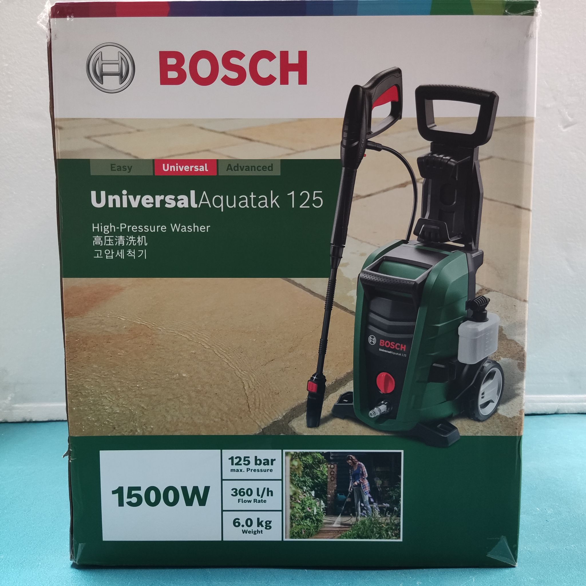 เครื่องฉีดน้ำแรงดันสูง UniversalAquatak125 BOSCH