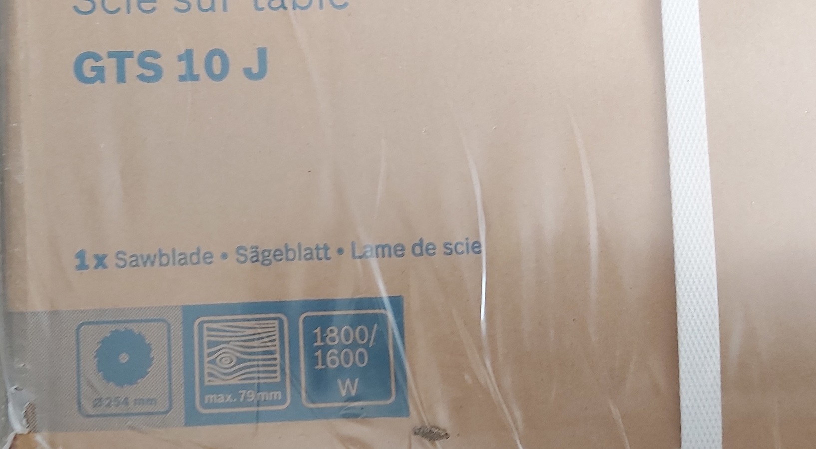 โต๊ะเลื่อยวงเดือน10" GTS10J BOSCH Gen.2