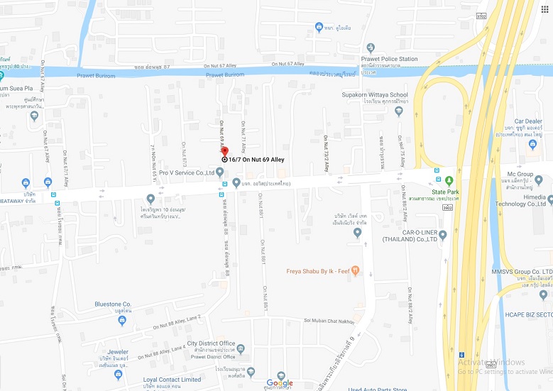 H982 ขายที่ดินเปล่า 100 ตร.วา อยู่ซอยอ่อนนุช69 ใกล้แยกประเวศ ห่างจากถนนใหญ่เพียง 50 เมตร เหมาะสำหรับทำที่พักอาศัย หรือสำนักงาน ห่างจุดขึ้นลงมอเตอร์เวย์ ด่านอ่อนนุช 500 เมตร ขนาดที่ดิน กว้าง13 เมตร ลึก 28 เมตร