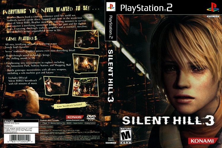 SILENT HILL 3 [US : DVD5 1 Disc]