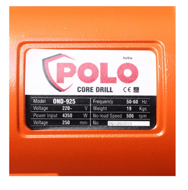 เครื่องเจาะคอริ่ง10" OND-925 POLO