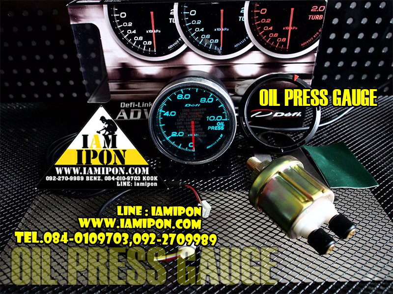 Defi-ADVANCE BF 13 color Oil Press วัดแรงดันน้ำมันเครื่่อง