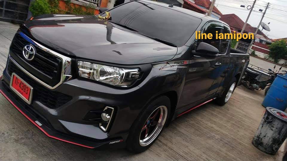 WING MIRROR TOYOTA REVO FLATBLACK ครอบกระจกมองข้างดำด้านโตโยต้ารีโว