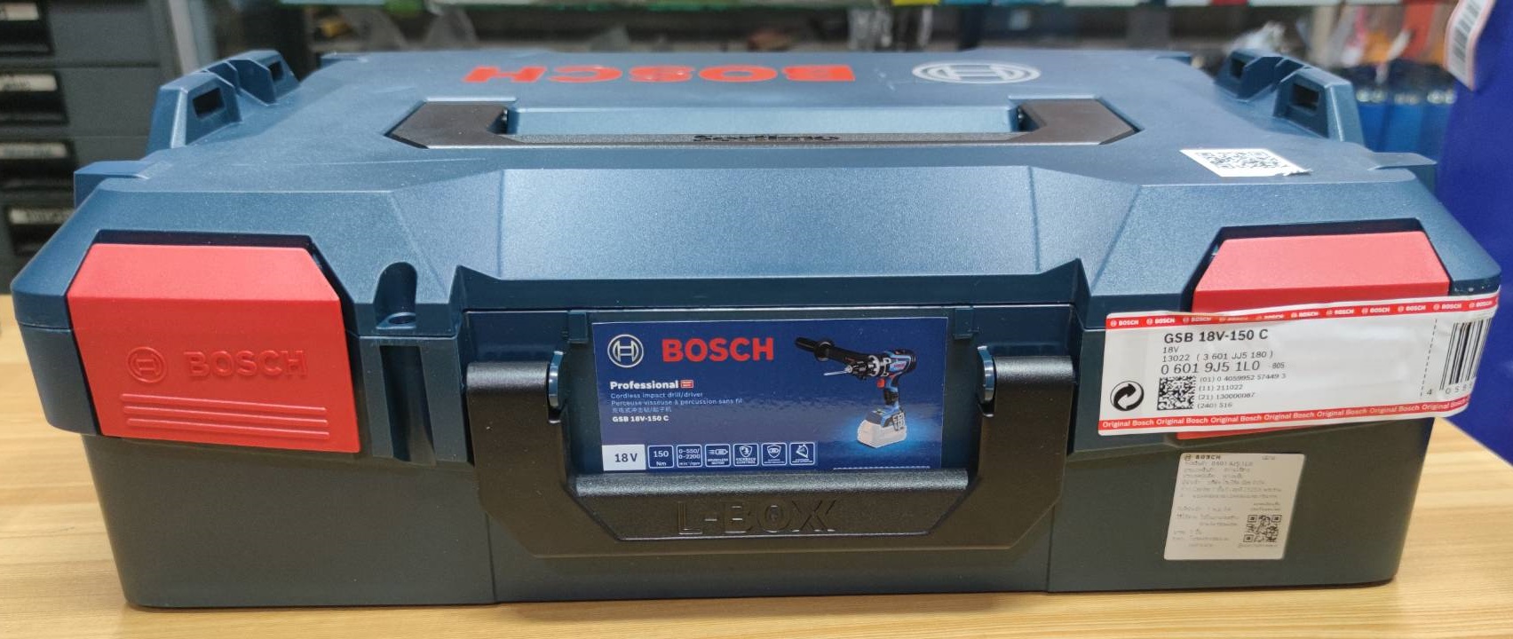 สว่านกระแทกไร้สาย GSB18V-150C BOSCH SOLO
