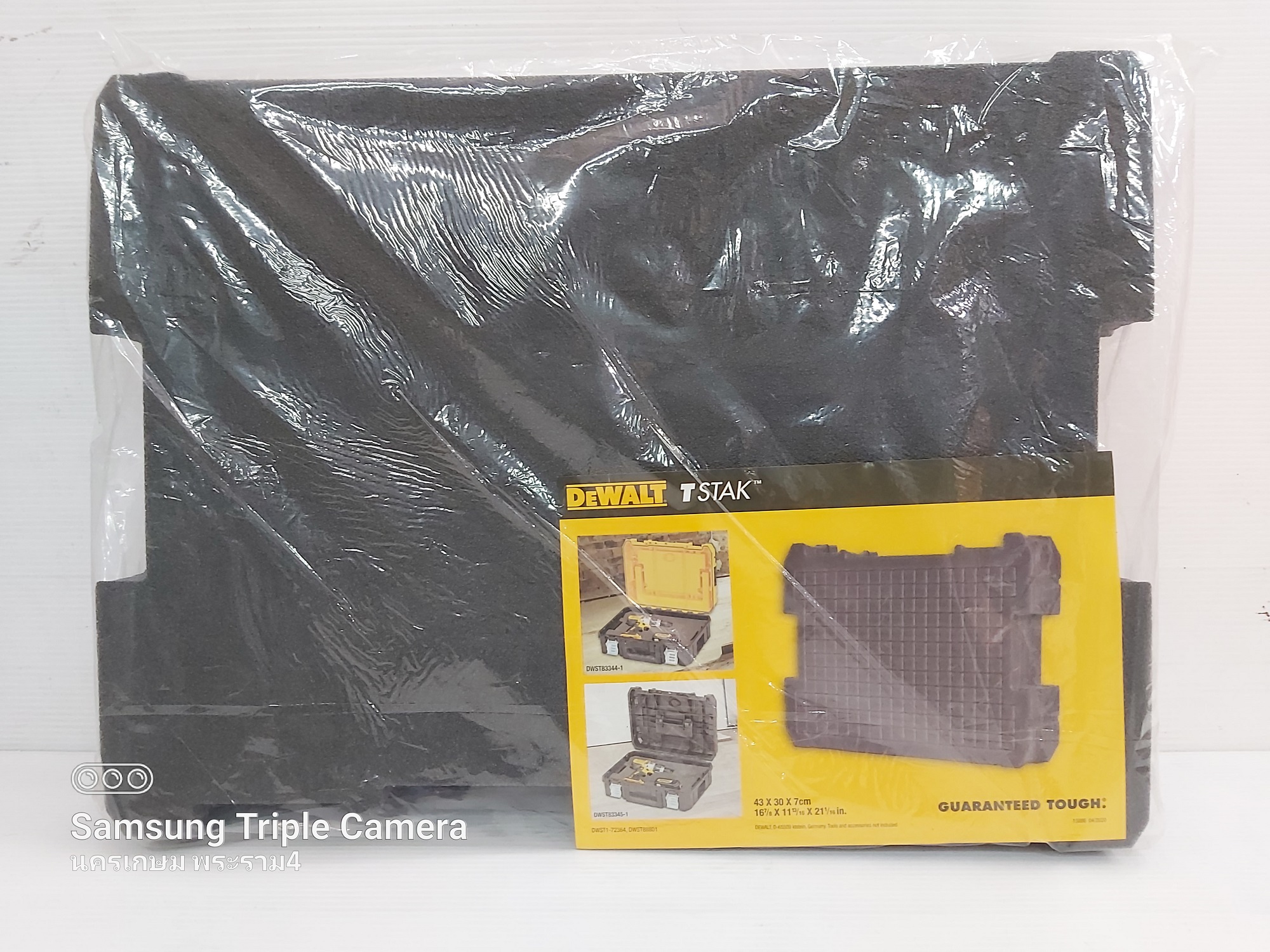 โฟมกันกระแทก DWST1-72364 DEWALT T-STAK ของแท้