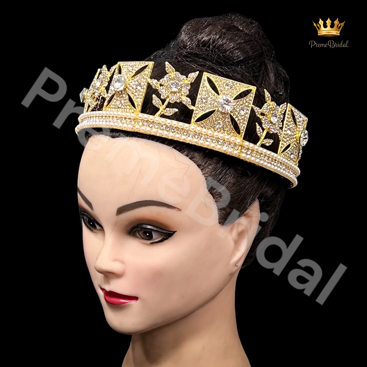 (พร้อมส่ง) มงกุฏผู้ชาย 099 สีทอง เจ้าชาย พระราชา การประกวด สินค้าพร้อมส่ง ไม่ต้องรอนาน งานพรีเมี่ยม ส่งด่วนจาก จ.อุบลราชธานี