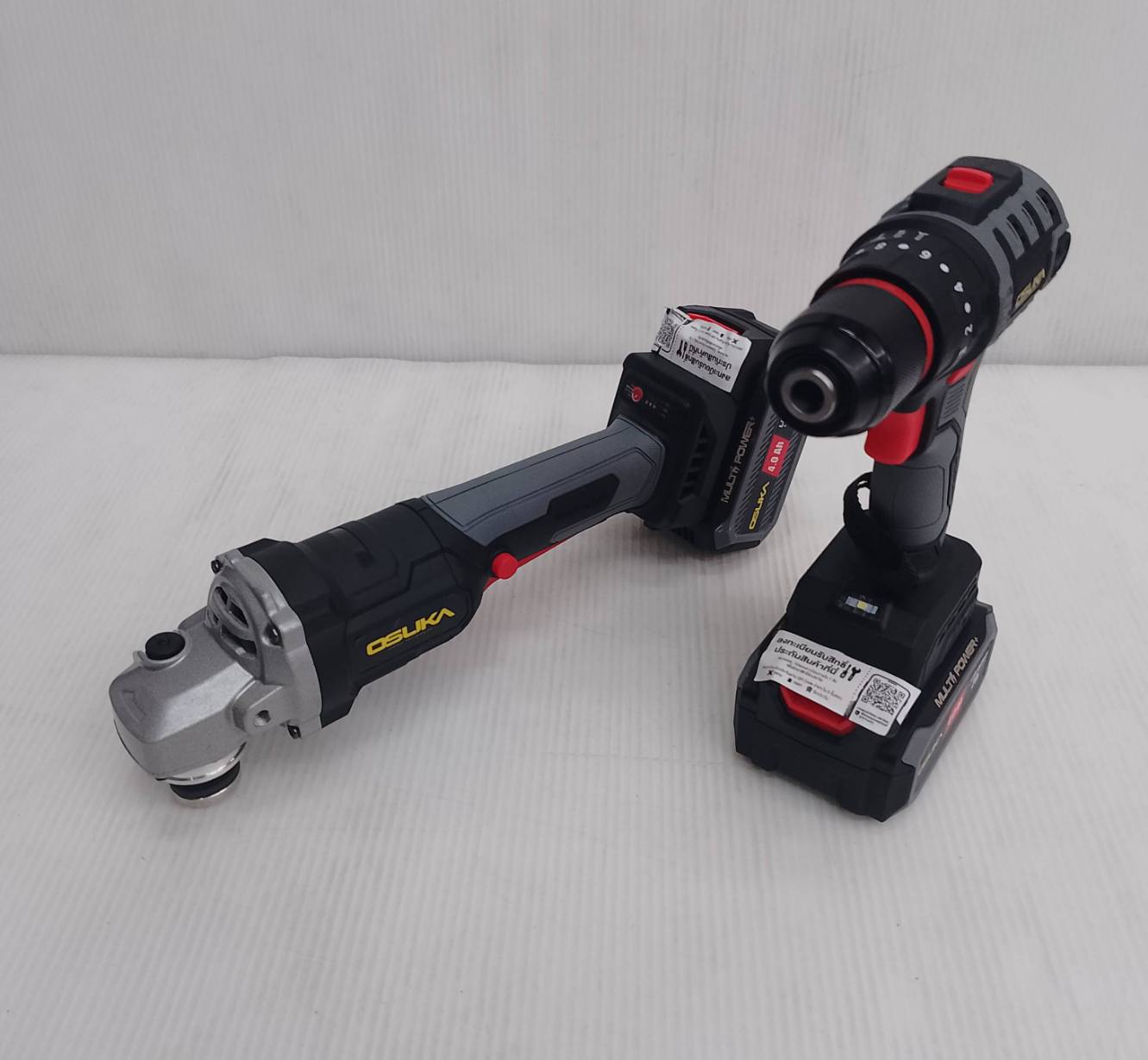 ชุดคู่หู สว่าน+เครื่องจียร ไร้สายไร้แปรงถ่าน 20v OCK151-M2 OSUKA