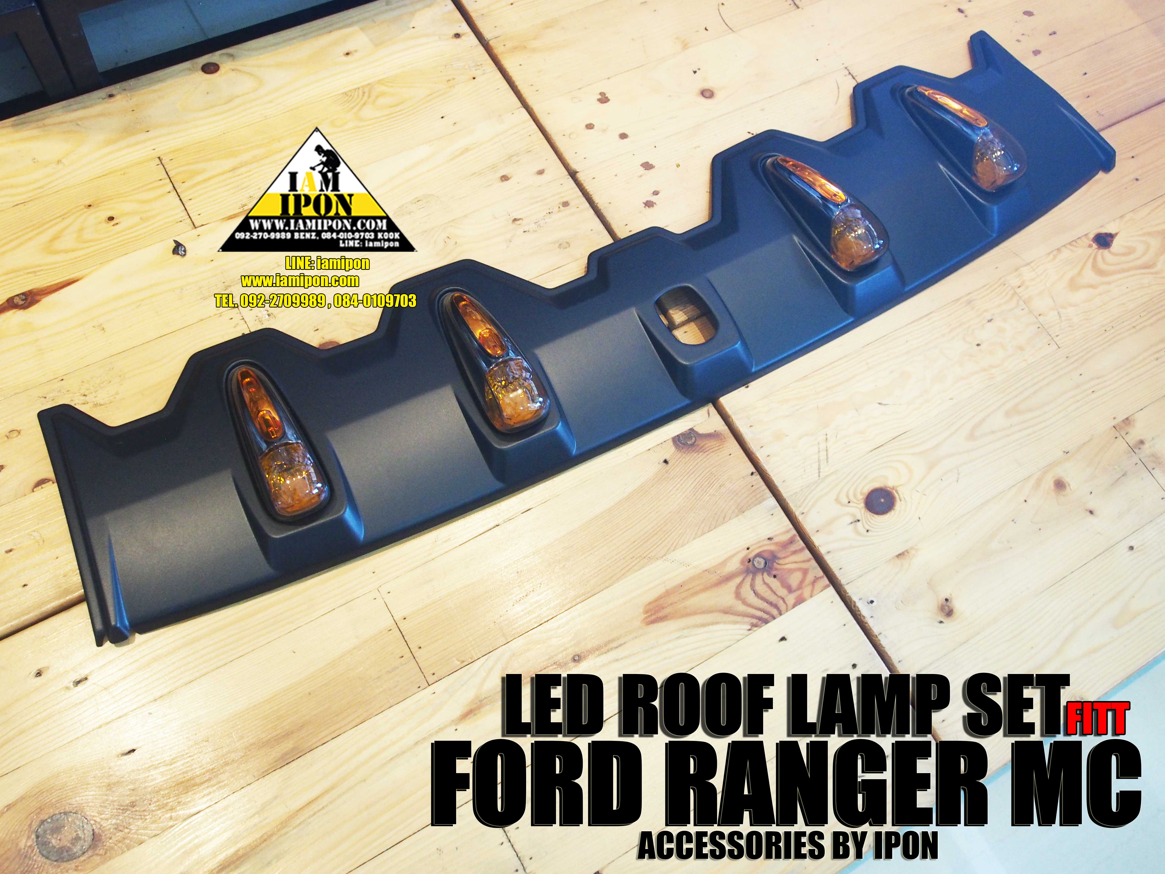 LED ROOF LAMP SET FOR FORD RANGER MC FITT ไฟหลังคาฟอร์ดเรนเจอร์ MC FITT