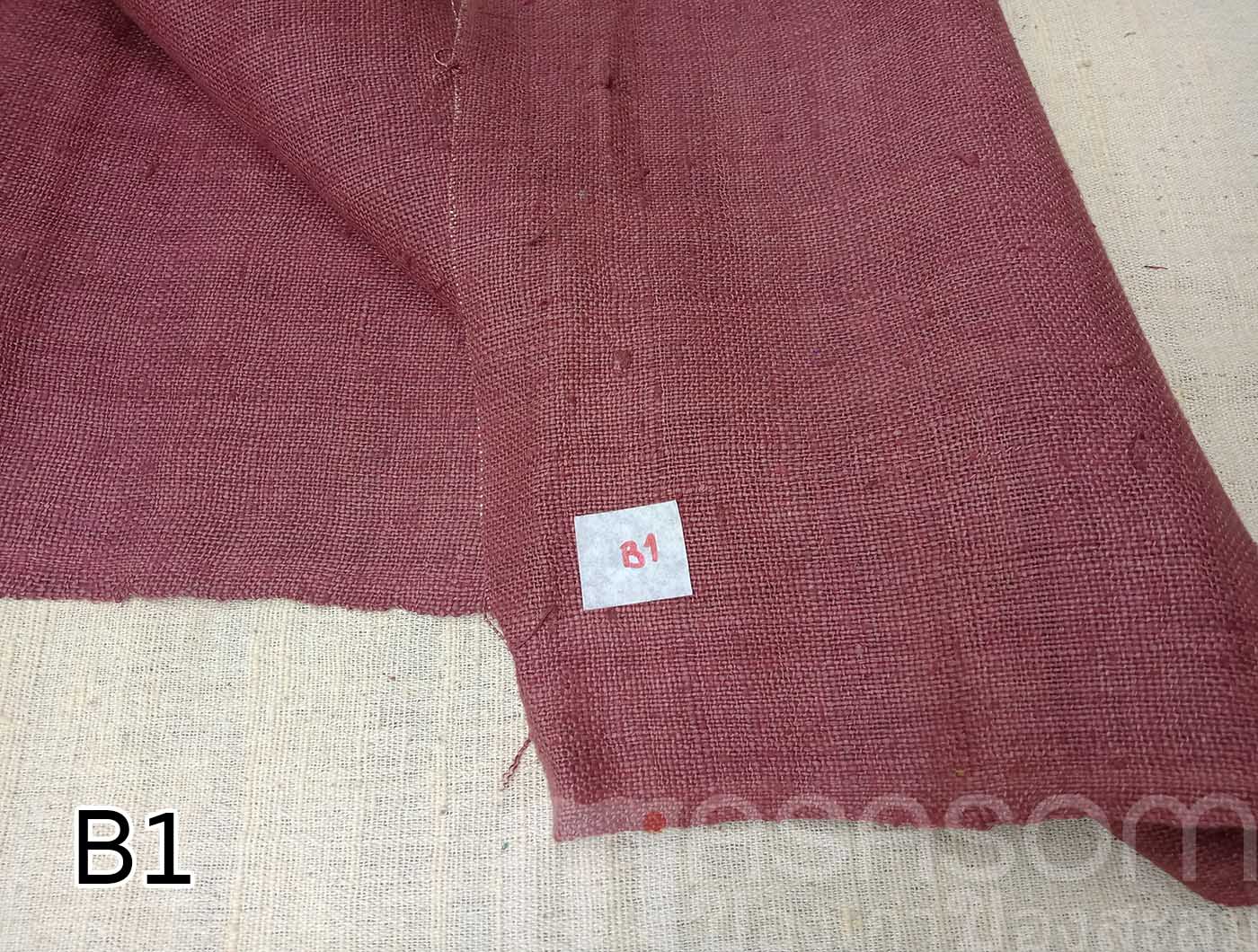 ผ้าใยกัญชงทอมือย้อมสี