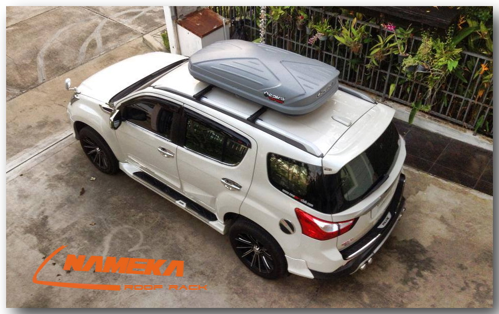 Roof Rack NC-07 ชุดขาจับพร้อมควานขวาง แร็คหลังคา ISUZU MU-X ตรงรุ่น
