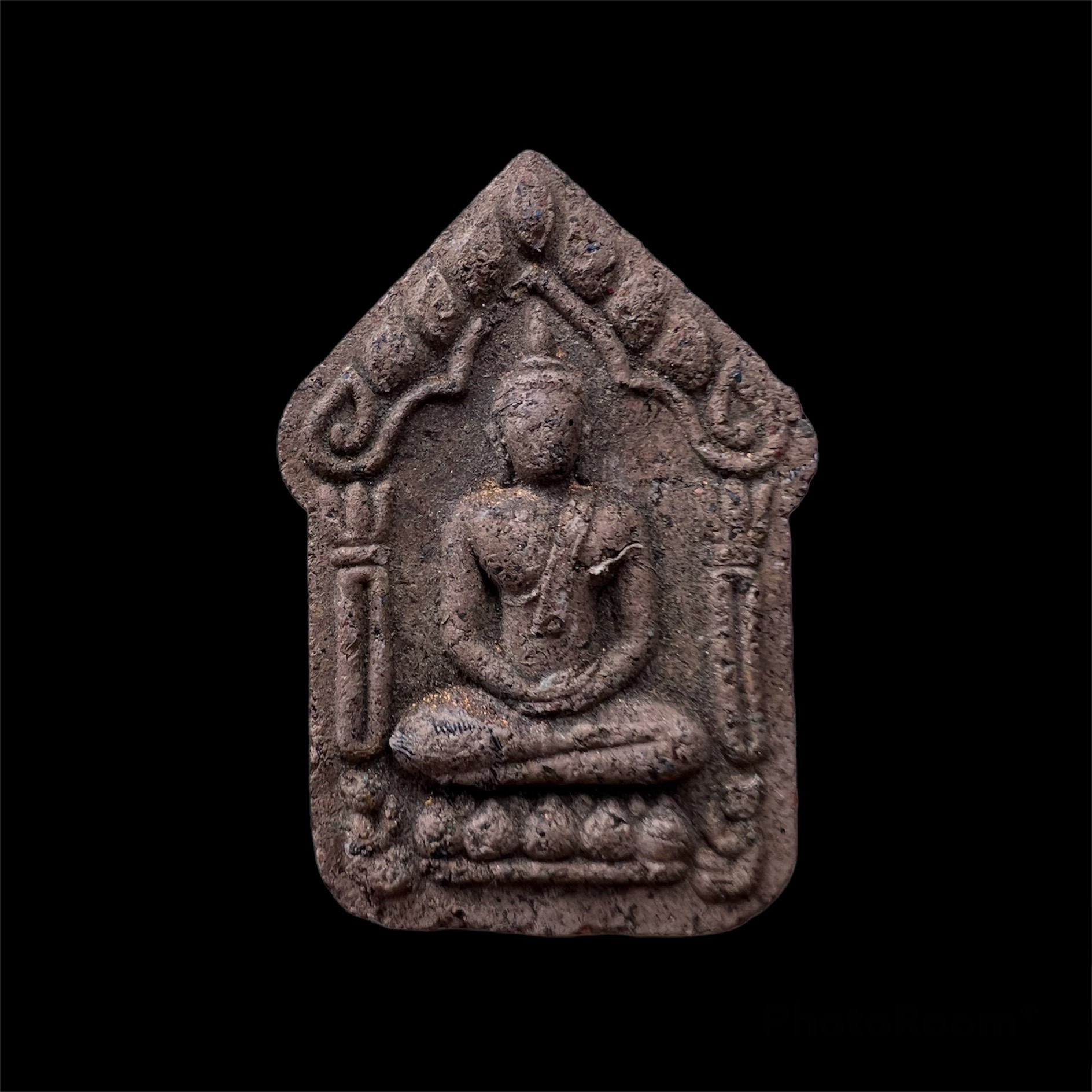 ขุนแผนพุทธประสิทธิ์ อิทธิผลทันใจ วัดพระธาตุสามดวง อ.จุน จ.พะเยา เนื้อก้นครก สภาพสวยเดิมพร้อมกล่อง