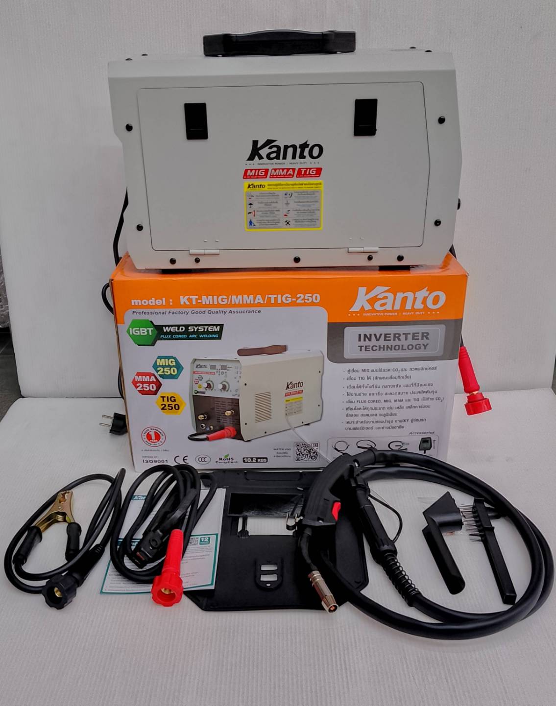 เครื่องเชื่อม3ระบบ KT-MIG/MMA/TIG-250 KANTO