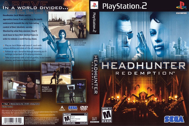 HEADHUNTER REDEMPTION [US : DVD5 1 Disc]