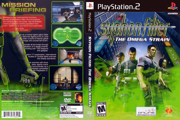 SYPHON FILTER THE OMEGA STRAIN [US : DVD5 1 Disc]
