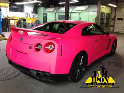 Plasti dip Blaze Pink Sprey สีเสปรย์ยาง Plasti dip สีชมพูเข้มด้าน