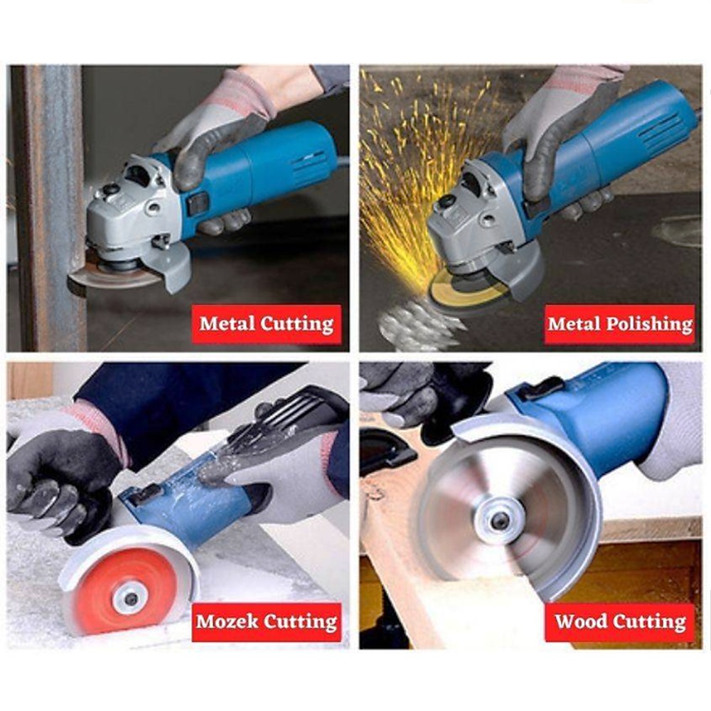 Dongcheng(DCดีจริง) DSM05-100B เครื่องเจียร 4นิ้ว 850w. สวิทซ์Safety แบบสไลด์