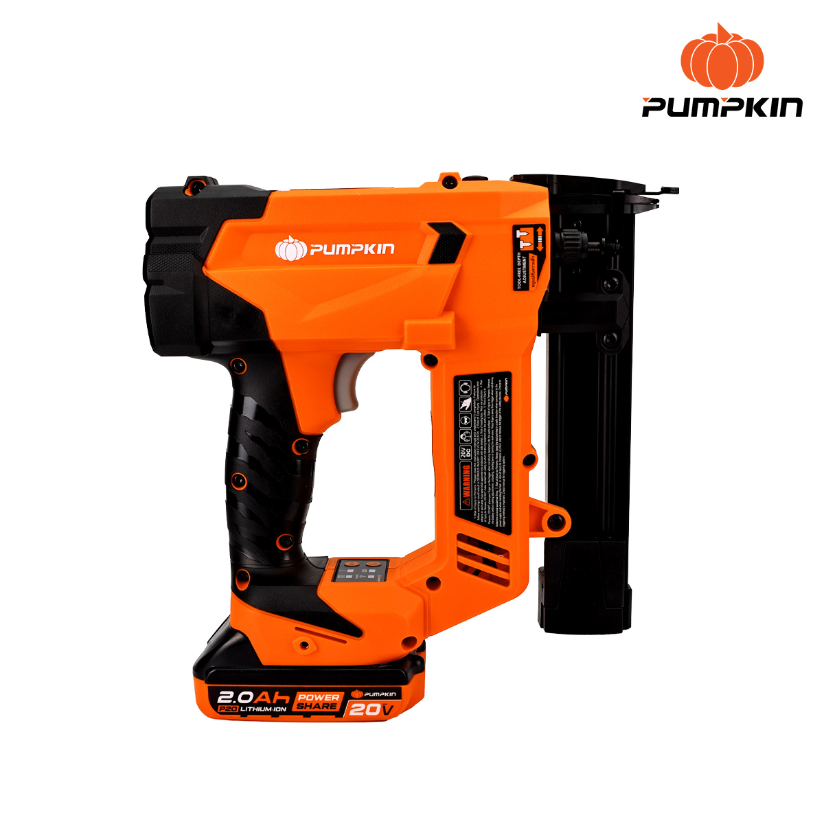 เครื่องยิงตะปูไร้สาย20V F32 INF-F32BNB PUMPKIN (เครื่องเปล่า) 50481