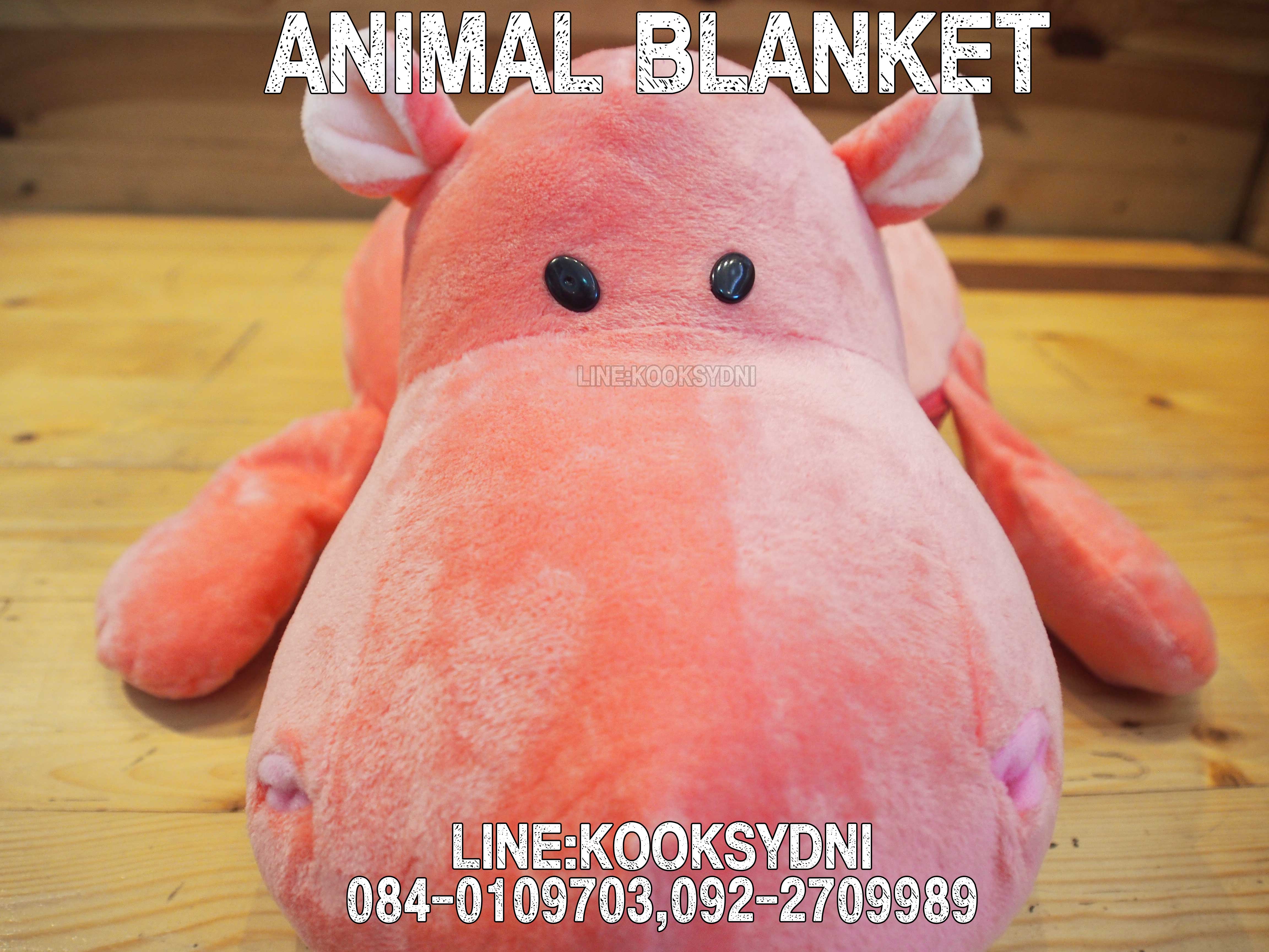 HIPPOPOTAMUS PINK ฮิปโปโปเตมัสสีชมพู