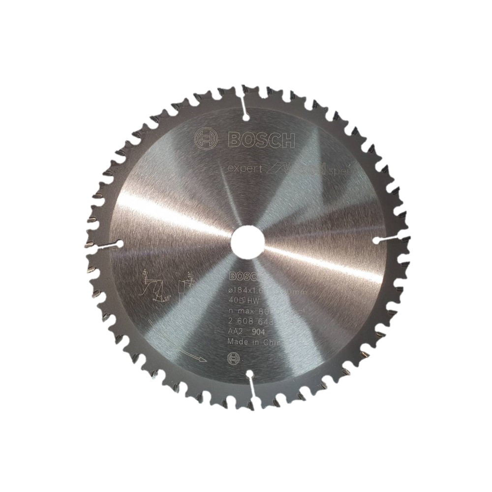 ใบเลื่อยวงเดือน ตัดไม้ 7 นิ้ว 40 ฟัน BOSCH 2608643048