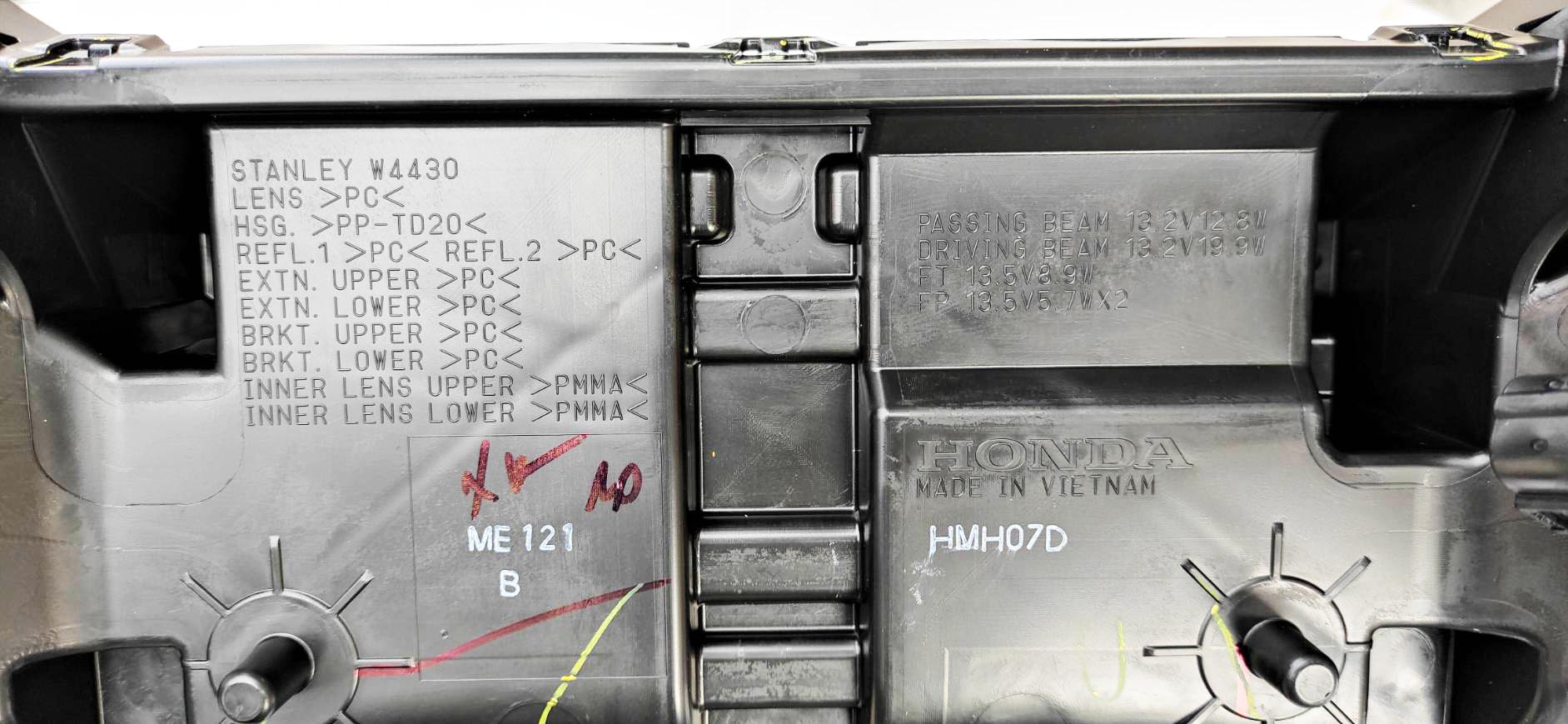 Honda ไฟหน้า PCX150i Hybrid ปี 2018 ของแท้ ใหม่ เบิกศูนย์ 33100-K97-T11 PCX150i Hybrid