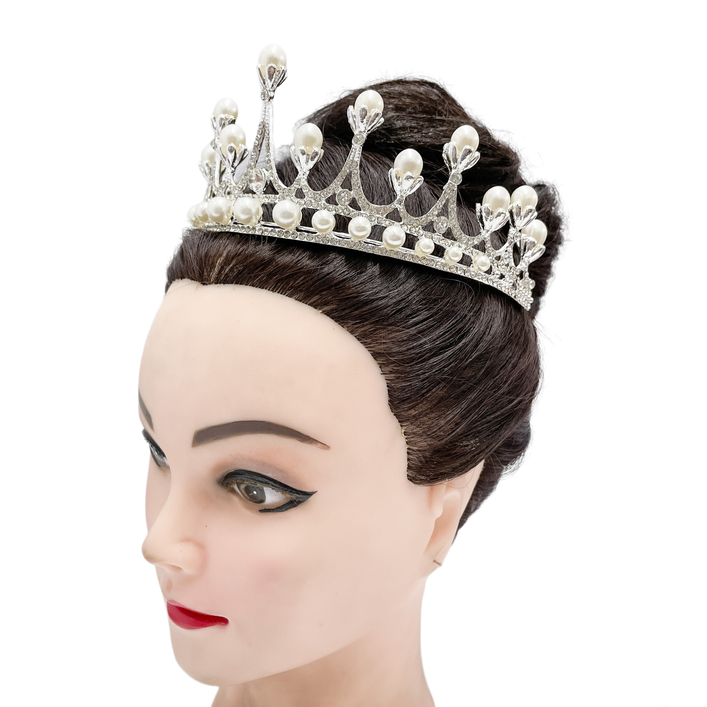 SET010 เครื่องประดับ 3 ชิ้น มงกุฎ สร้อยคอ ต่างหู จัดเซทสวยงาม สินค้าพร้อมส่งจากไทย
