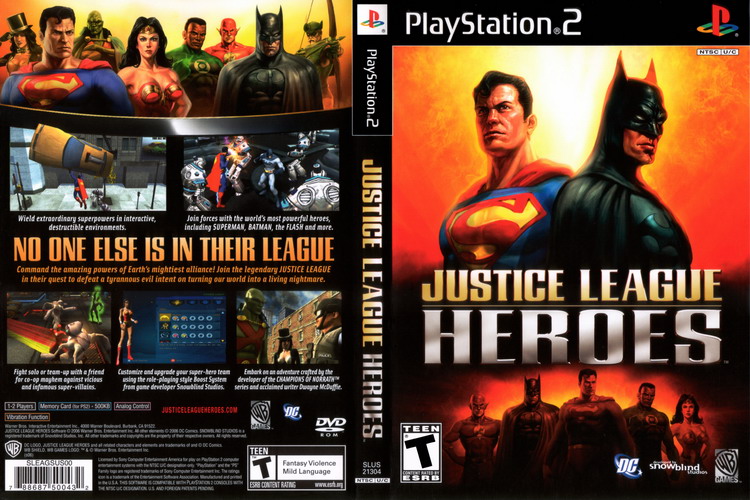 JUSTICE LEAGUE HEROES [US : DVD5 1 Disc]