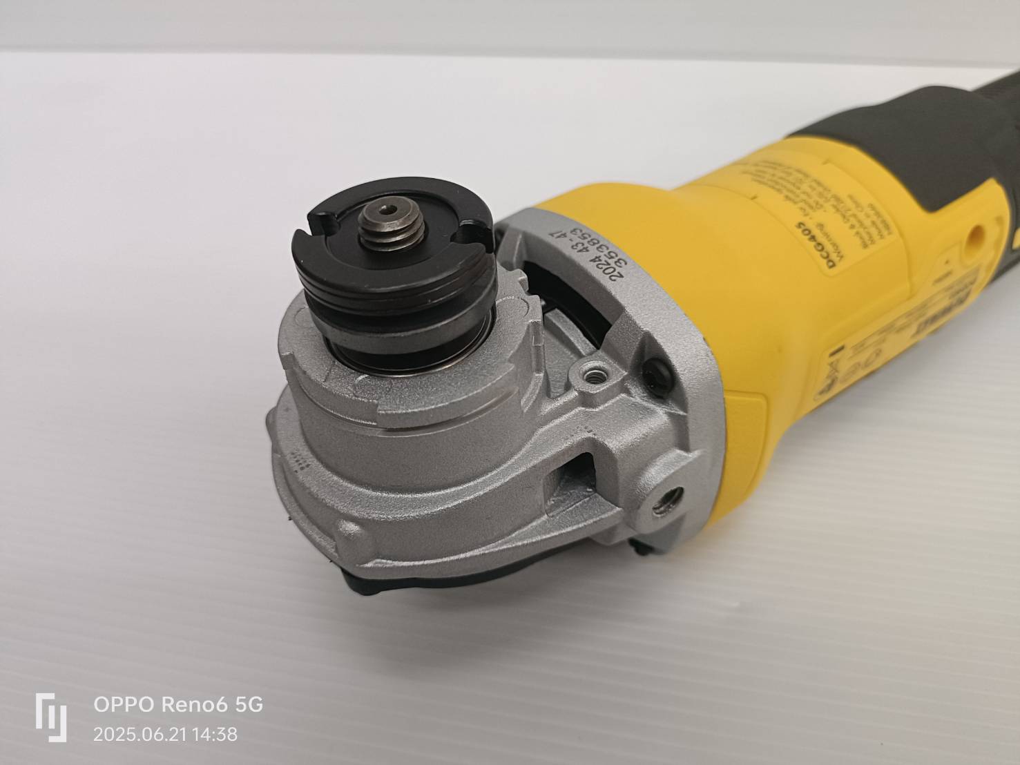 หินเจียรไร้สาย20V DCG405P2 DEWALT