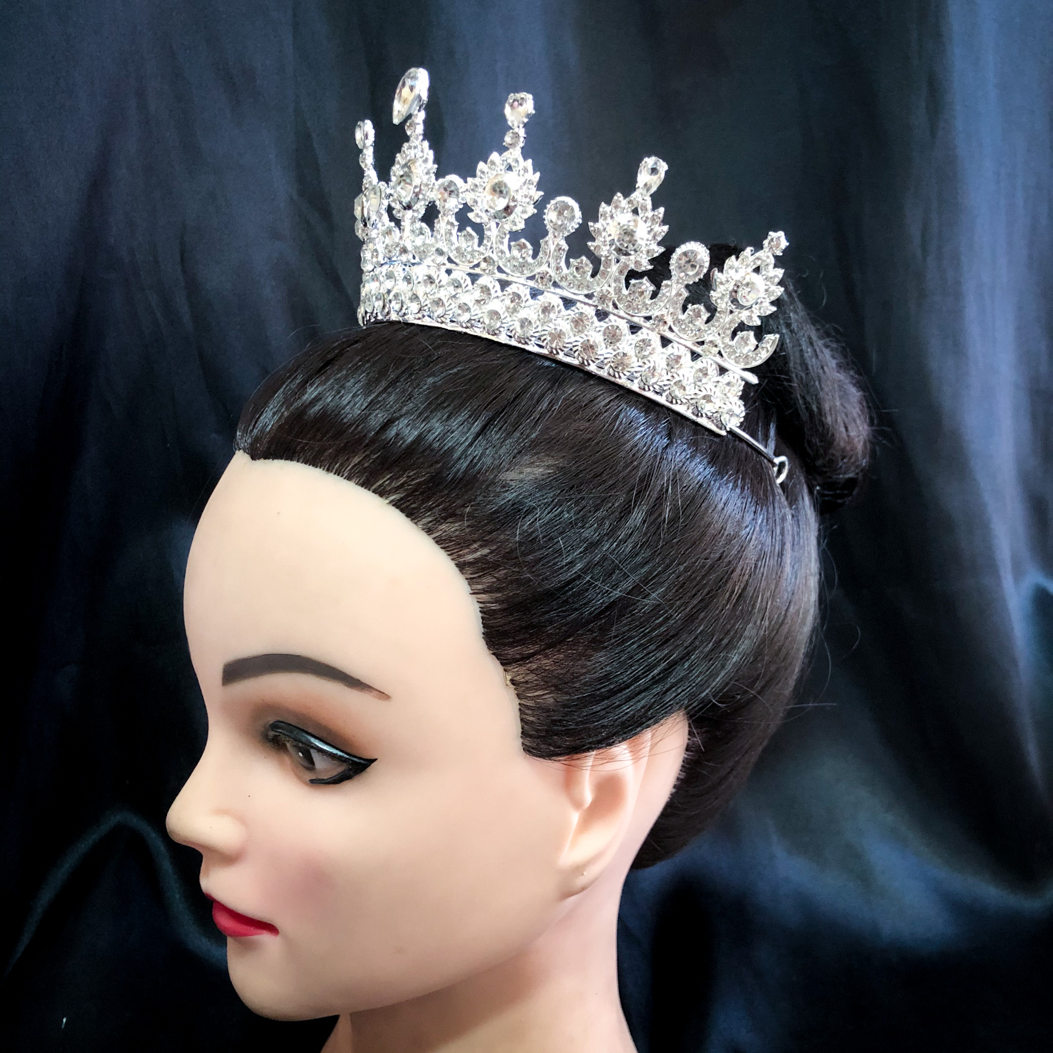 (พร้อมส่ง) เทียร่า 286 มงกุฎนางงาม มงกุฎเจ้าหญิง งานสวย ปราณีต QCเพชรทุกเม็ด สินค้าพร้อมส่งจากไทย