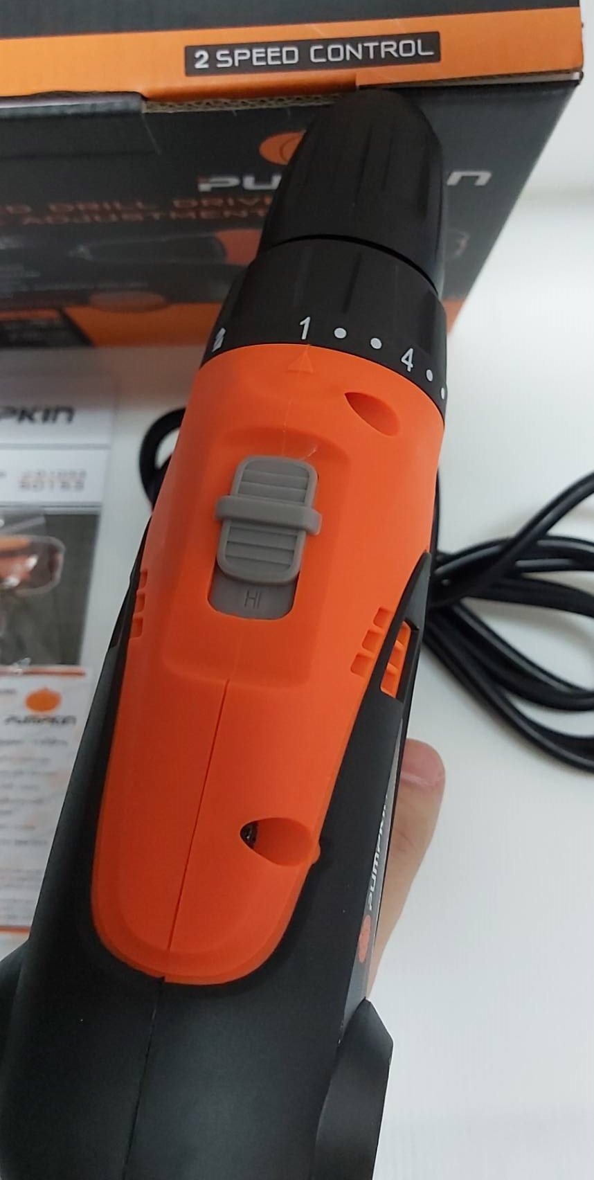 สว่านไฟฟ้า3/8 J-D1033 PUMPKIN #50153