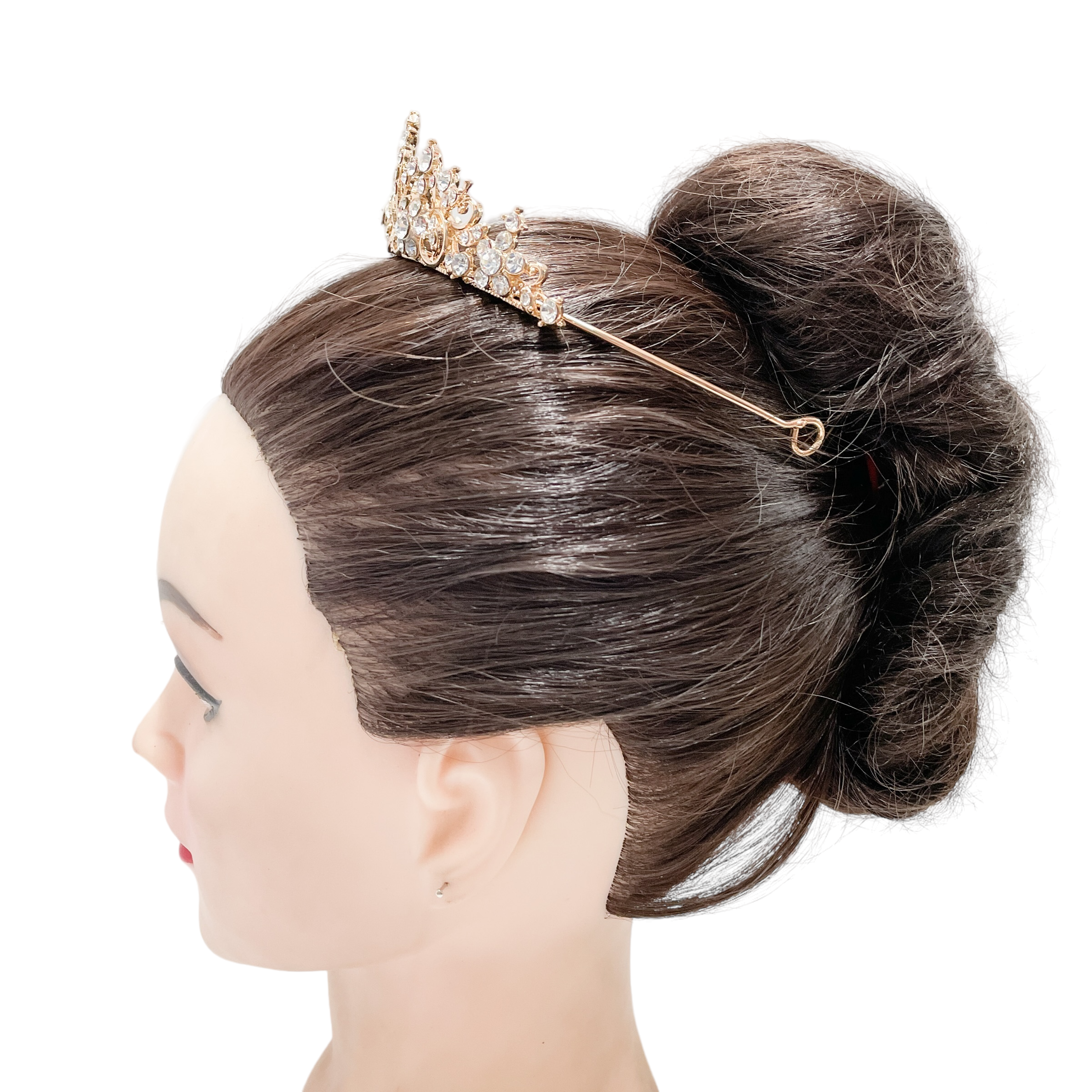 (พร้อมส่ง) เทียร่า 365 สีทอง งานสวย ปราณีต QCเพชรทุกเม็ด สินค้าพร้อมส่งจากไทย