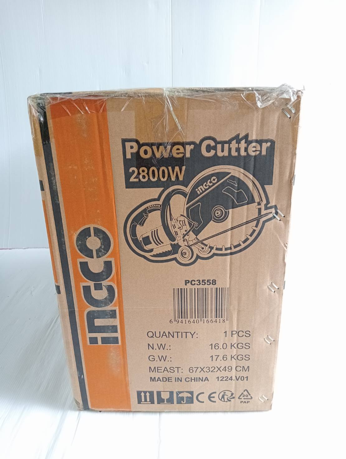 INGCO เครื่องตัดคอนกรีต14" 2800W PC3558