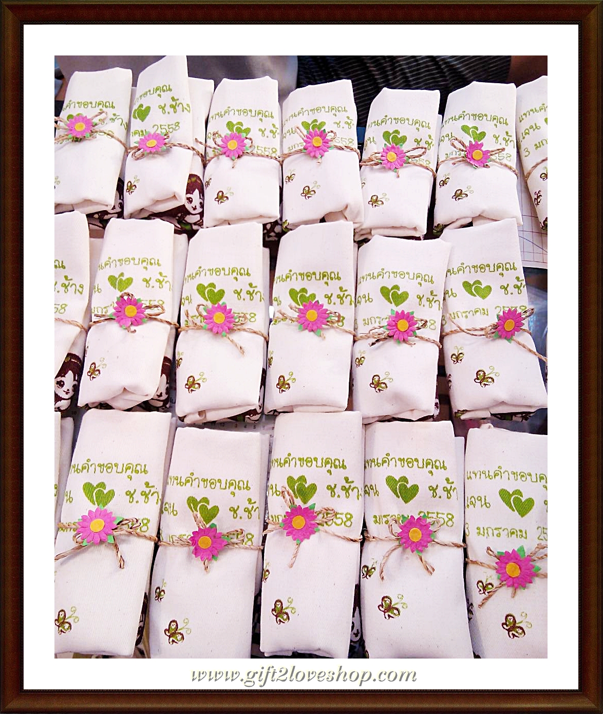 ถุงผ้าลดโลกร้อน ขนาด 9.5"x10"