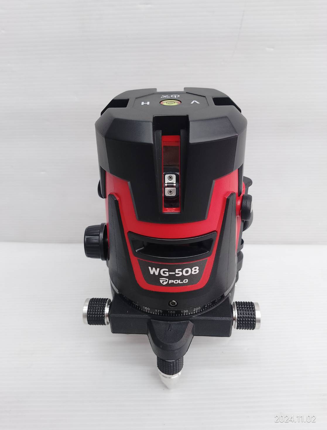 POLO เลเซอร์ระดับ 5เส้น WG-508 แสงเขียว พร้อมขา