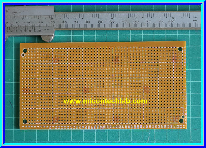 1xแผ่นปริ้นท์พีซีบีไข่ปลา UPC873 ขนาด 7.4x14.1 ซม(PCB)