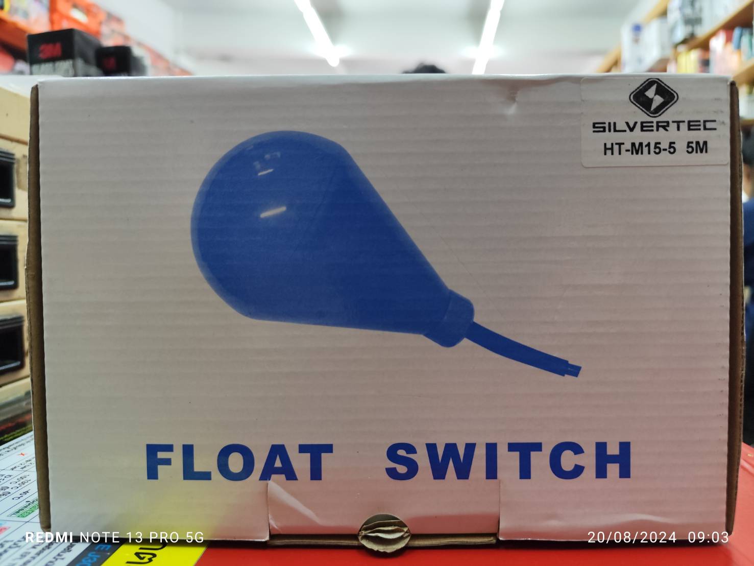 สวิทซ์ลูกลอยไฟฟ้า5M HT-M15-5 SILVERTEC