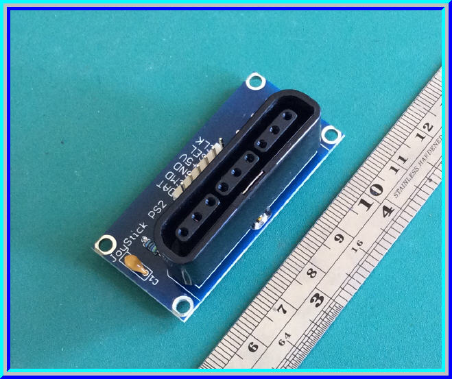 1x อะแด็ปเตอร์คอนเน็คเตอร์ต่อจอยสติค PS2 เป็นขา DIP 6 ขา
