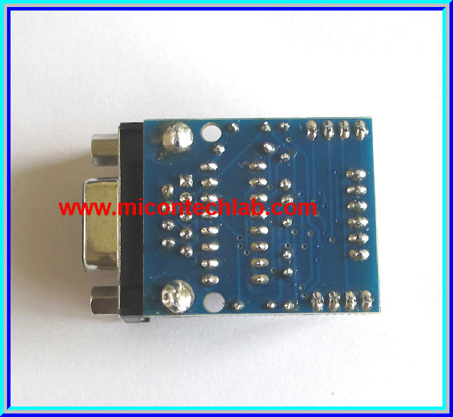 1x MAX3232 2-Channel 3.0-5V TTL to RS232 with Female DB9 Port Module
