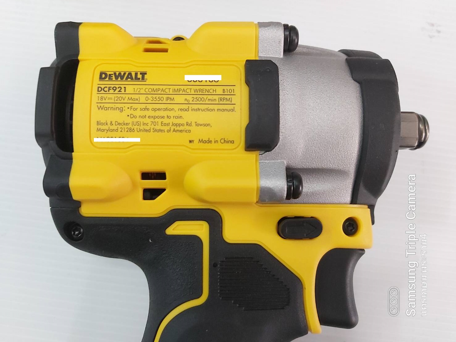 บล๊อก1/2ไร้สาย20V ATOMIC DCF921P1 DEWALT