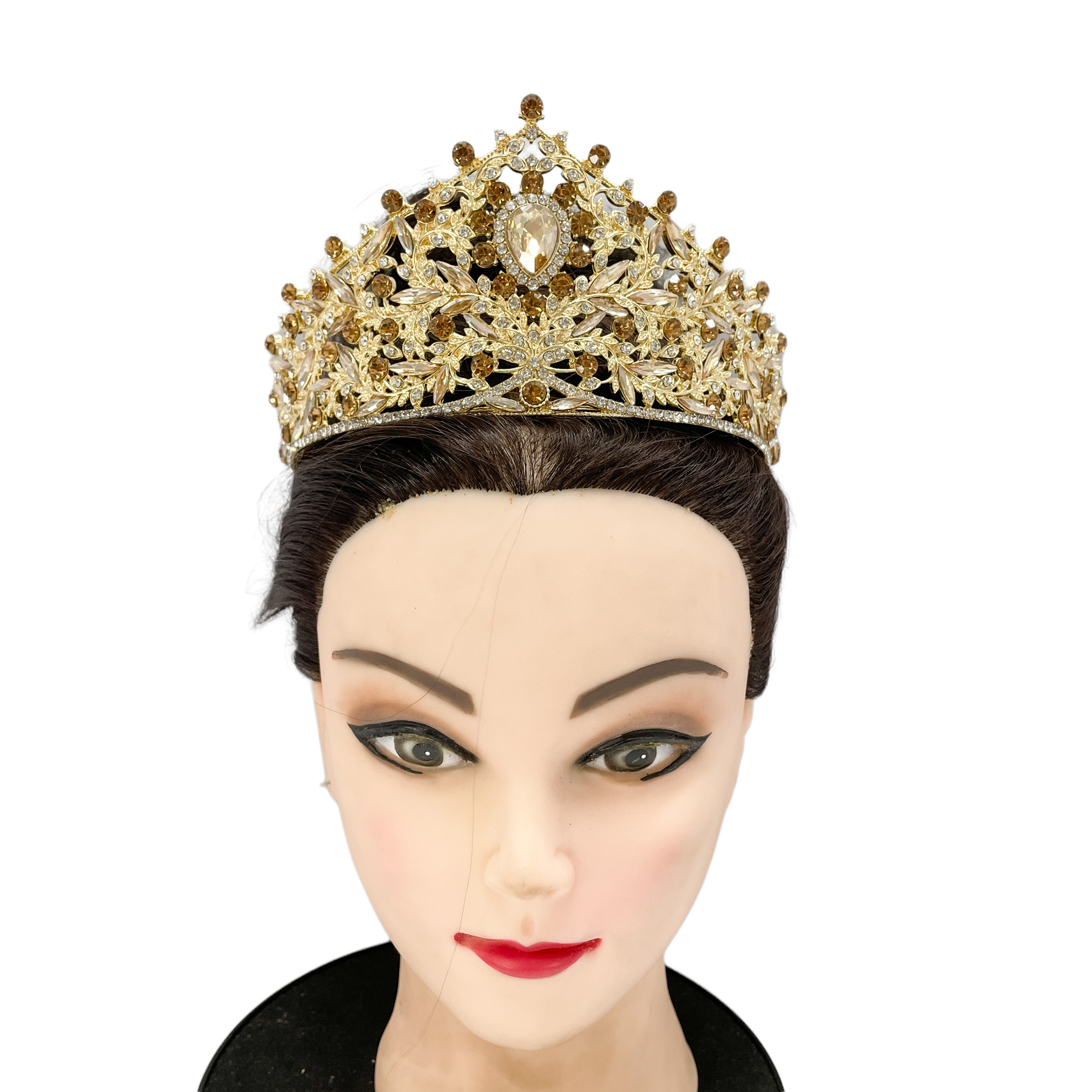 (พร้อมส่ง) เทียร่า 354 สีทอง งานสวย ปราณีต QCเพชรทุกเม็ด สินค้าพร้อมส่งจากไทย