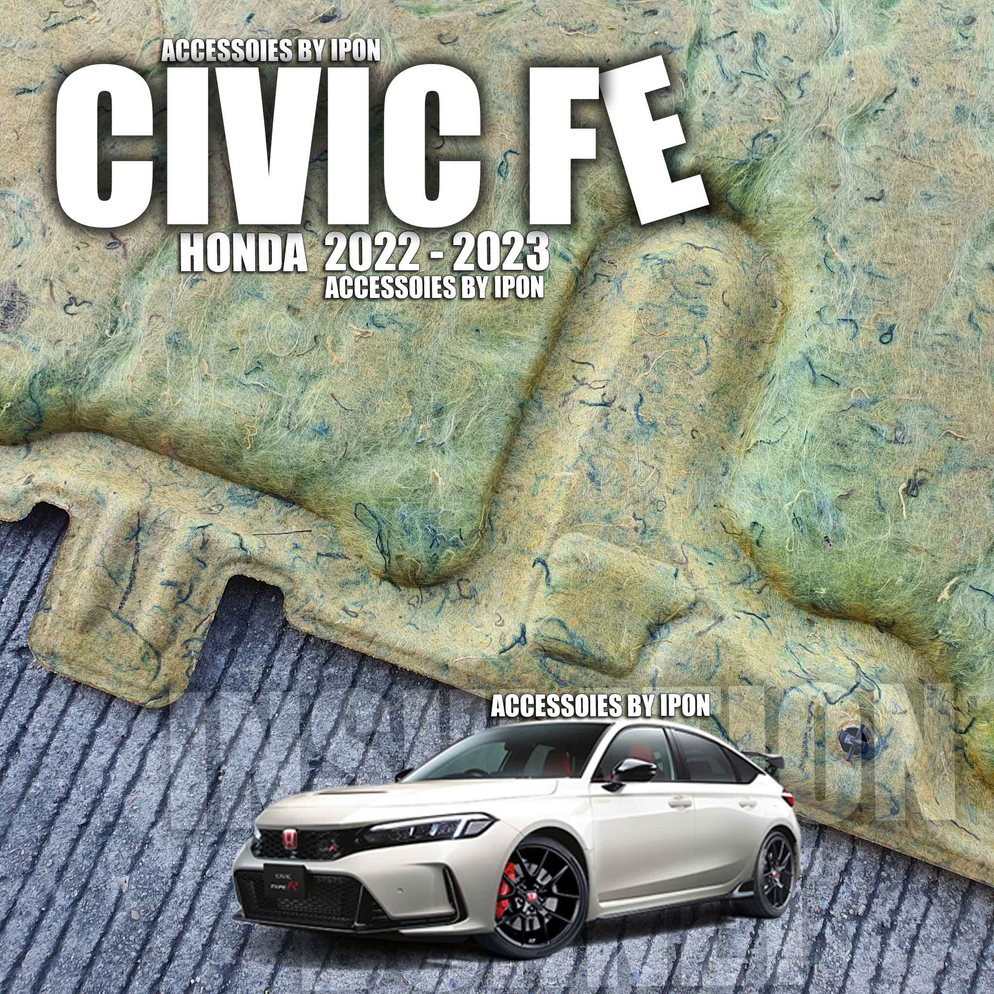 แผ่นกันความร้อน HONDA CIVIC FE ทุกรุ่น แท้ห้าง
