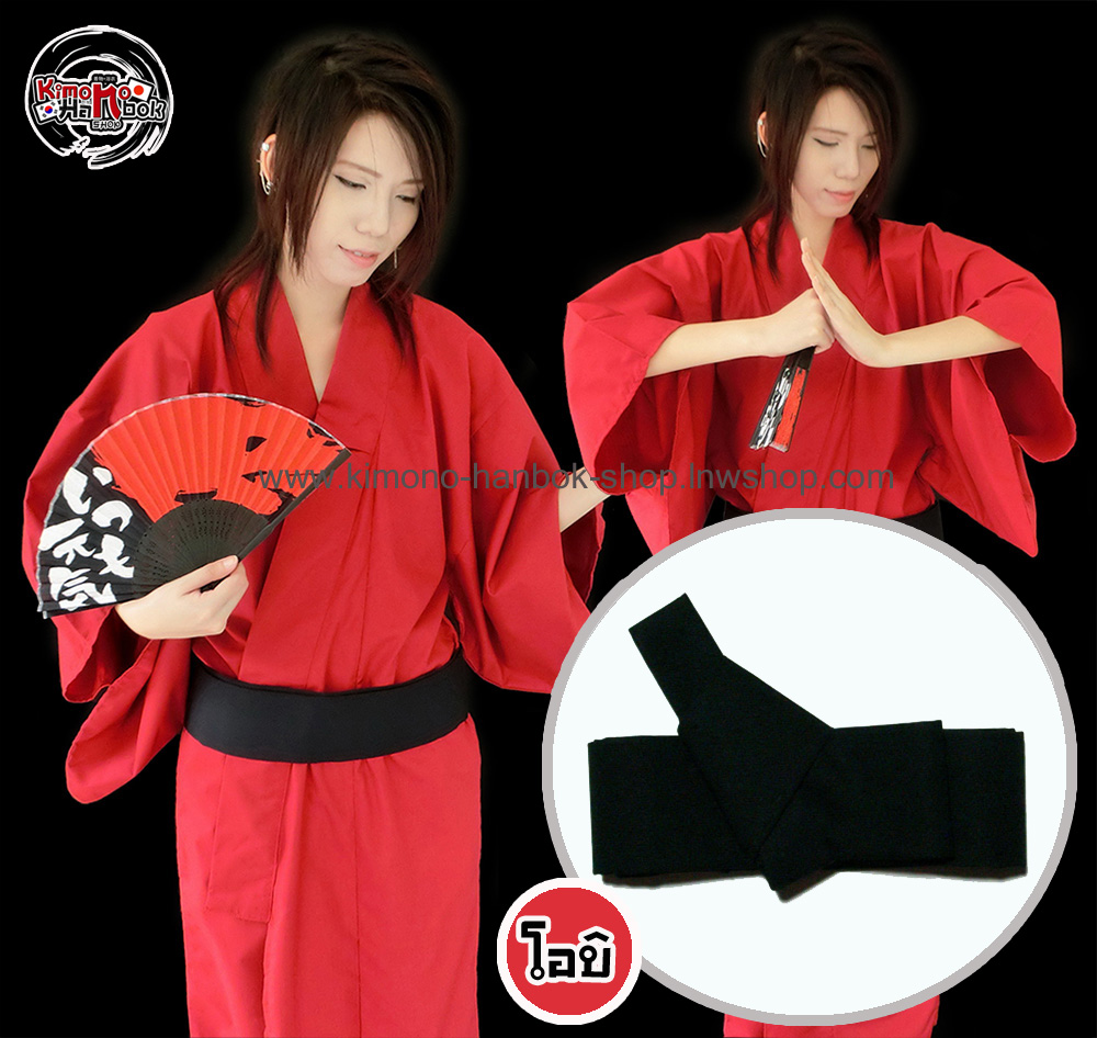 ชุดยูกาตะชายสีแดง01
