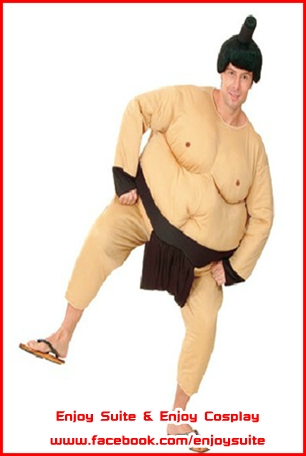 ชุดซูโม่ + วิก