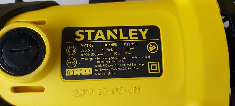 เครื่องขัดสี SP137-B1 STANLEY