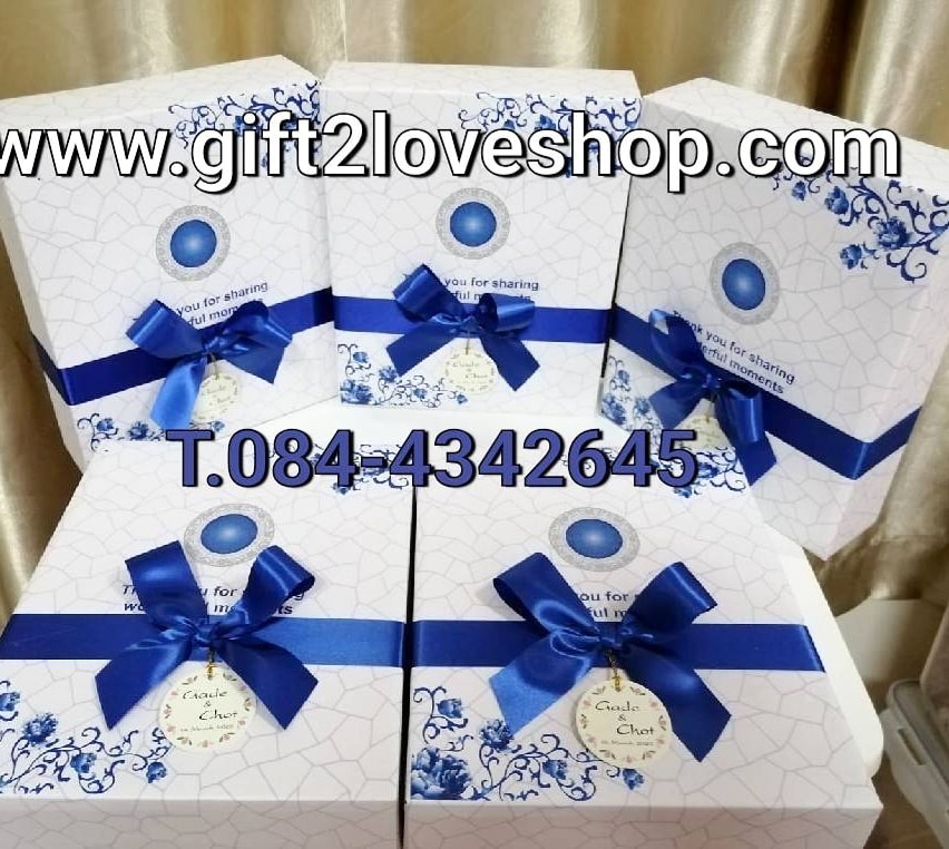 ชุดชามตะเกียบ แบบ 2 ชาม พร้อมถุงหิ้ว