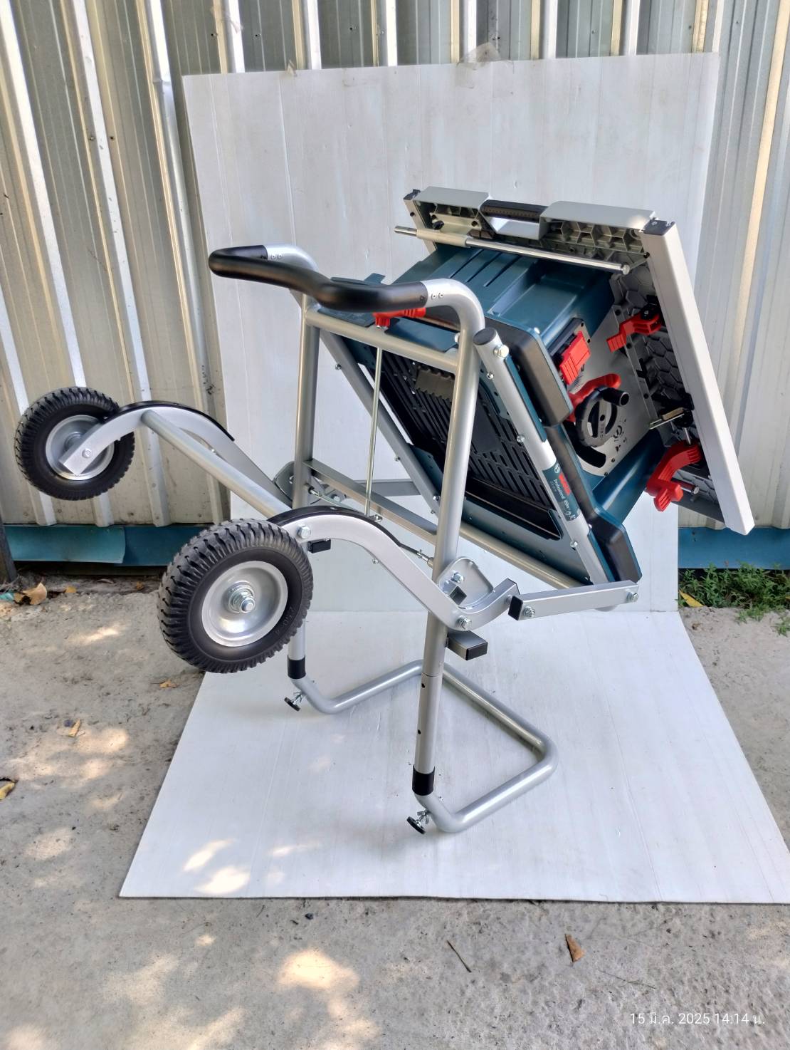 BOSCH GTA60W ขาโต๊ะเลื่อย พับได้มีล้อ สำหรับ GTS10XC, GTS10J