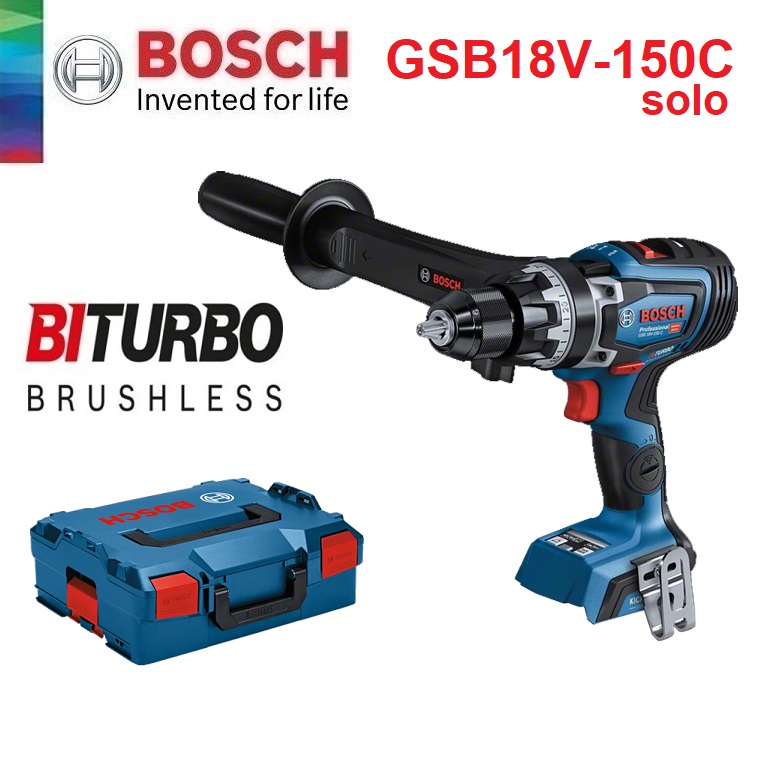 สว่านกระแทกไร้สาย GSB18V-150C BOSCH SOLO