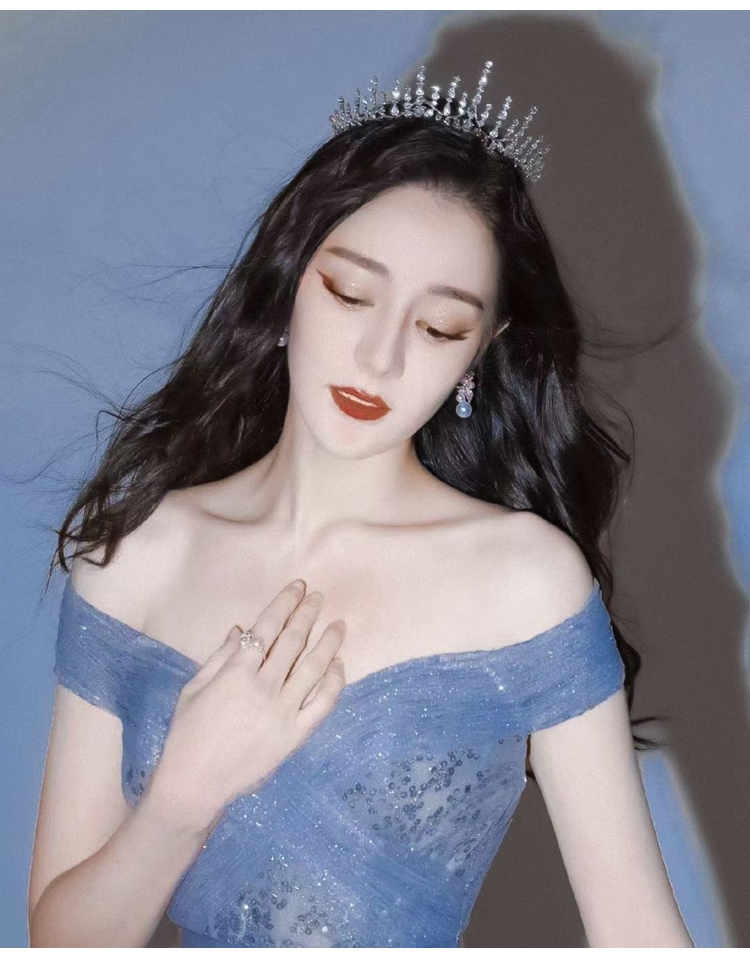 (พร้อมส่ง) เทียร่า 261 สีเงิน มงกุฎนางงาม มงกุฎประกวด เทียร่าเจ้าสาว งานสวย ปราณีต QCเพชรทุกเม็ด สินค้าพร้อมส่งจากไทย