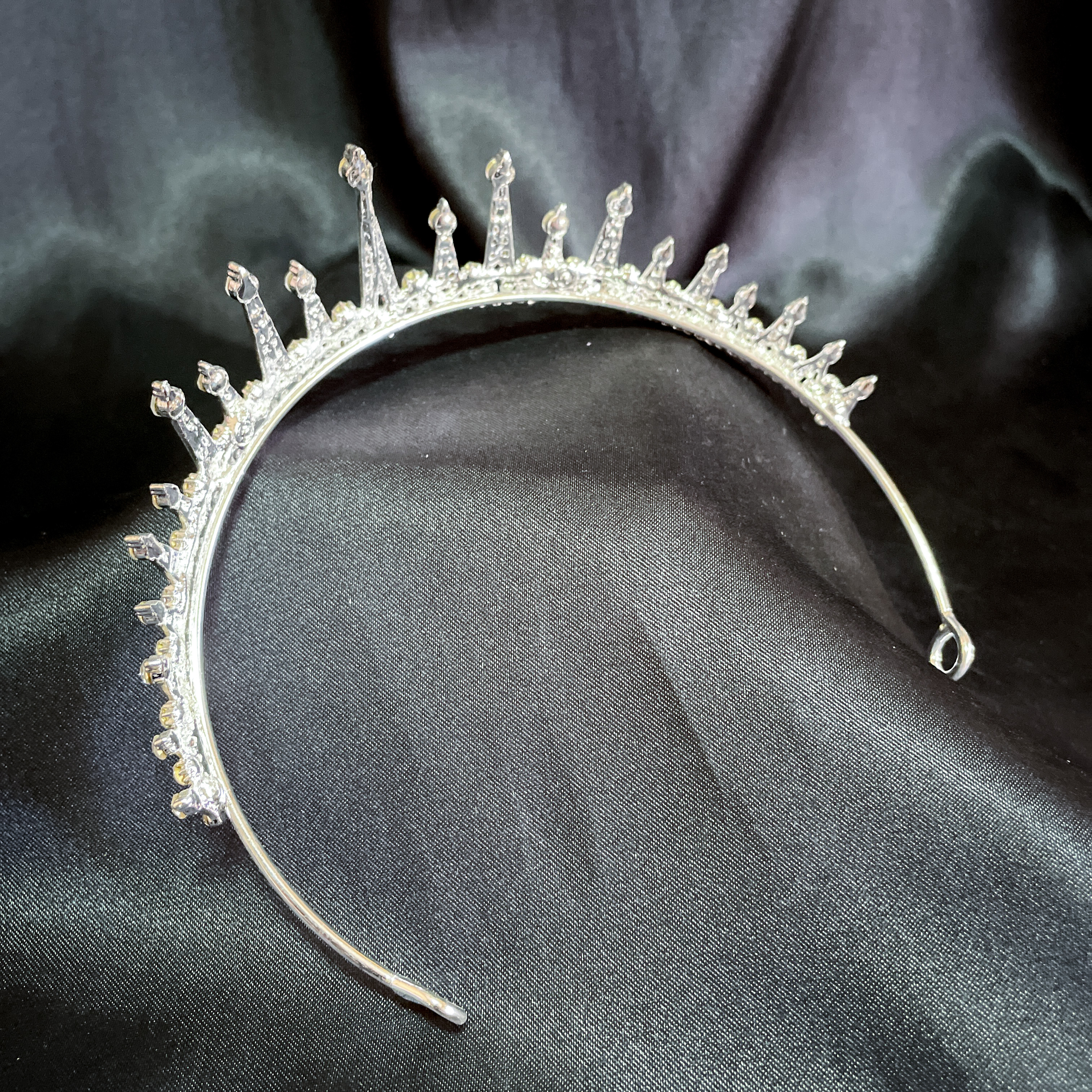 (พร้อมส่ง) เทียร่า 325 มงกุฎเจ้าหญิง งานสวย ปราณีต QCเพชรทุกเม็ด สินค้าพร้อมส่งจากไทย